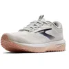 Image de Brooks Revel 7 Baskets pour femme, Oyster White Tropical Peach, 39 EU