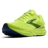 Image de BROOKS Adrenaline GTS 24, Baskets pour homme, 42 EU, Acid Lime Sunny Lime Navy, 42 EU