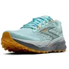 Image de BROOKS Cascadia 19, Baskets pour femme, 40.5 EU, Clearwater Primer Grey Apricot, 40.5 EU