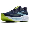 Image de Brooks Ghost 17 Baskets pour homme, Peacoat Lime Blue, 42 EU