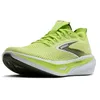 Image de BROOKS Hyperion 3 Baskets Homme 45.5 EU, Sunny Lime Olive White, 45.5 EU