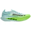 Image de Chaussures Brooks Hyperion Elite 5 Bleu Vert SS26 Unisexe, Taille 44 - EUR