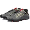Image de SALOMON Chaussures Techamphibian 5 - Sandales de sport pour homme, Pewter Moth Fiery Red, 44.5 EU