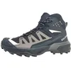 Image de Salomon Chaussures de trekking pour femme, Black Plum Kitten Shale, 40 2/3 EU