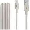 Image de Câble de charge BEATS tissé USB-A vers USB-C 1M50 Gris éclair
