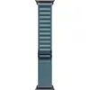 Image de Bracelet APPLE 49 mm - Small  Alpine bleu clair - Noir