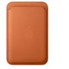 Image de Porte-cartes APPLE MagSafe tissage fin Roux orange