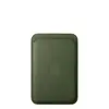 Image de Porte-cartes APPLE MagSafe tissage fin Vert Mousse