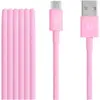 Image de Beats - Câble  Usb-A Vers Usb-C 1.5m Tisse Rose Neon