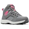 Image de Columbia RE-PEAK MID Femme Bateau de randonnée, Ti Grey Steel, Wild Geranium, 40.5 EU