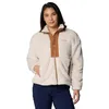 Image de Columbia Gilets Cardigans Boundless Discovery 191 Chalk, Camel br, Blanc, XS