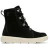Image de Sorel Explorer Iii Joan Bottes de neige imperméables pour femme, Craie noire, 37 EU