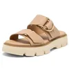 Image de Sorel Sandales Rein Cb Slide pour femme, Céramique blanchie beige honnête, 36 EU