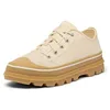 Image de Sorel Baskets basses Scout N about pour femme, Chalk/Gum 16, 37 EU, Chalk Gum 16, 37 EU