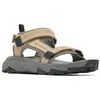 Image de Columbia Sandales Peakfreak Rush Lea Sport pour homme, Oxford Tan Quarry, 45 EU