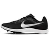 Image de Nike Zoom Rival Distance, Baskets Homme, Black Metallic Silver Dk Smoke Grey, 44 EU