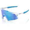 Image de 100% Aerocraft Lunettes de soleil de cyclisme Blanc mat