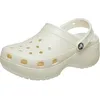 Image de Crocs Classic Platform Glitter Clog 34-35 EU Chalk