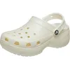 Image de Crocs Classic Platform Glitter Clog 37-38 EU Chalk