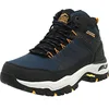 Image de Skechers 204634 Nvbk, Chaussures Homme, Maille en cuir noir marine, 41 EU
