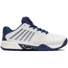 Image de K-Swiss Hypercourt Express 2 HB Chaussures de tennis pour homme, Blanc De Blanc Bleu Opale Sucette, 42.5 EU