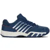 Image de K-Swiss Bigshot Light 4 Chaussures de tennis pour homme, Blue Opale Blanc De Blanc Lolli, 45 EU
