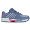 Image de K-Swiss Hypercourt Express 2 Hb Chaussures de tennis pour femme, Infinity Blue Blush Carmine Rose, 37 EU