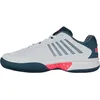 Image de K-Swiss Hypercourt Express 2 Chaussures de tennis pour homme, blanches, STRGZER/NBLZE, 44,5 EU, Blanc Strgzer Nblze, 44.5 EU