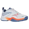 Image de K-Swiss Chaussures de tennis Speedex pour homme, White Infinity Scarlet Ibis, 46 EU