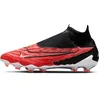 Image de NIKE Phantom GX Elite DF FG, Baskets Homme Bright Crimson/Black-White, 46 EU, Bright Crimson Black White, 46 EU