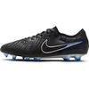 Image de Nike Chaussures De Football Legend 10 Elite Fg, Black/Chrome-Hyper Royal, DV4328-040, 42.5 EU (9 US)