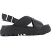 Image de Palladium Femme Pallacruise Sandale, Noir, 41 EU