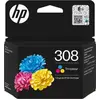 Image de Cartouche d'encre HP Originale 308 3 Couleurs (CMY) - 7N0W7AE