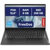 Image de Lenovo - Ordinateur portable PC Intel N4500 2,8 GHz - Écran FHD 15,6" - RAM 8 Go DDR4 SSD Nvme 256 Go - Hdmi, Usb 3.0, Wifi, Bluetooth, Webcam - FreeDos