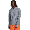 Image de Under Armour Qualifier Run Halve Rits Sweatshirt Grijs XL Man