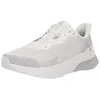 Image de Under Armour W HOVR Turbulence 2 3026525 Chaussures de course pour femme Blanc Taille 40, Blanc/argenté, 40 EU