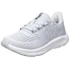 Image de Under Armour UA W Charged Pursuit 3 Bl, Chaussures de Course Femme, Halo Gray Halo Gray White, 38.5 EU