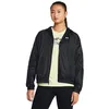 Image de Under Armour Veste coupe-vent Rival Sport pour femme, Noir, S