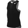 Image de Nike Aeroswift Dri-Fit ADV FN4231-010 Débardeur de course pour homme, noir/blanc sommit, taille L