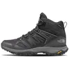 Image de THE NORTH FACE Hedgehog Mid Gore-Tex Bottes de trekking pour homme, noir/gris asphalte, taille 41, Tnf Black Asphalt Grey, 41 EU