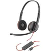 Image de HP Poly Blackwire 3220 - Blackwire 3200 Series - micro-casque - sur-oreille - filaire - USB-C - noir - Certifié Skype, certifié Cisco Jabber, Certifié Avaya, certifié UC en occasion ou reconditionné