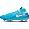 Image de Nike Phantom Luna 2 Elite Fg Chaussures de football montantes pour homme, Blue Fury White, 42 EU