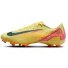 Image de Nike Zoom Vapor 16 Academy Km Fg/Mg Chaussures de football pour homme, Lt Laser Orange Armory Navy, 43 EU