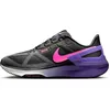Image de Nike Chaussures de course sur route Structure 25 pour homme, noir laser, fuchsia, anthracite, 42 EU
