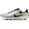Image de Nike Baskets Legend 10 Academy Fg/Mg pour homme, Argento Giallo Neon Nero, 45 EU