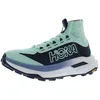 Image de HOKA ONE ONE Tecton X 3, Sneaker Femme, 39 1/3 EU, Mint Fluorite Varsity Navy, 39.5 EU