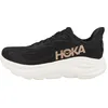 Image de HOKA Baskets Clifton 10 pour femme, Noir/or rosé, 41 1/3 EU