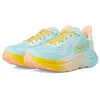 Image de HOKA Baskets Clifton 10 pour femme, Bleu étincelle blanc, 38 EU