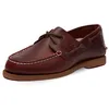 Image de Timberland Mocassins Classic Boat 2 Eye Code TB0A2Q9XEIW Rouge, Bourgogne, 36 EU