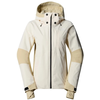 Image de The North Face Lenado Wintersportjas Dames White Dune/Gravel M